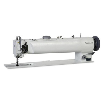 Reliable 5600SW Single Needle 25 Inch Long Arm Compound Walking Foot Lockstitch Industrial Sewing Machine With Climbing Device Complete with Fully Assembled Table, Stand, and Servo-Motor Reliable 5600SW Single Needle 25 Inch Long Arm Compound Walking Foot Lockstitch Industrial Sewing Machine With Climbing Device Complete with Fully Assembled Table, Stand, and Servo-Motor