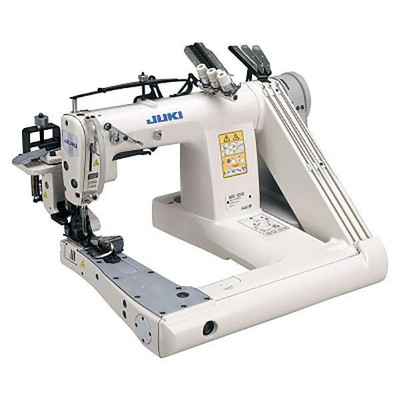 Juki JUKI MS1190F/V045 Puller Feed Feed-Off-The-Arm Double Chainstitch Industrial Sewing Machine with Table and Servo Motor Juki JUKI MS1190F/V045 Puller Feed Feed-Off-The-Arm Double Chainstitch Industrial Sewing Machine with Table and Servo Motor