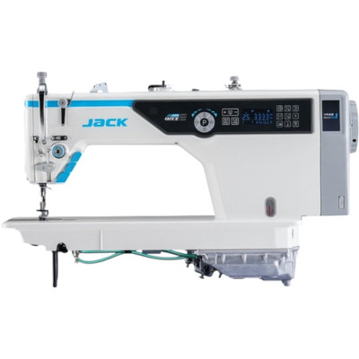  Jack A5E-B Single Needle Direct Drive Fully Automatic Drop Feed Lockstitch Industrial Sewing Machine 