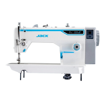  Jack F6 Single Needle Direct Drive Lockstitch Industrial Sewing Machine Complete with Table and Stand 