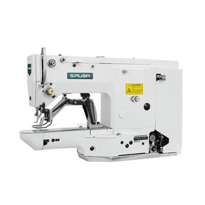  Siruba PK522-42XL Heavy-Duty Mechanical Lockstitch Bartacking Machine Complete Unit with Table and Motor 