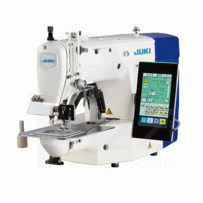 Juki LK-1905C-SP000D Computer-Controlled High-Speed Bartacking Sewing System Complete Unit with Table and Servo Motor