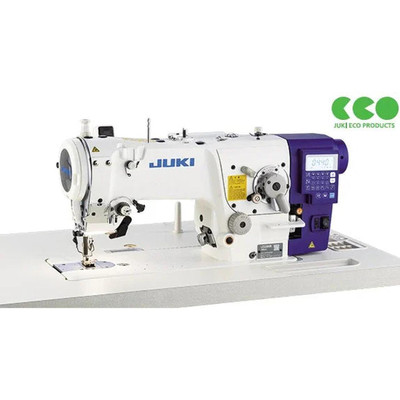  Juki LZ-2280BB-0BD Single Needle Direct Drive Zig-Zag Lockstitch Industrial Sewing Machine Complete Unit with Table and Stand 
