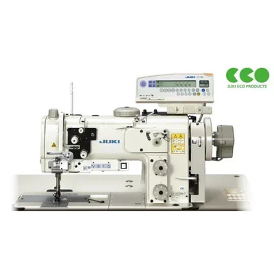 Juki LU-2210NAKSB-70B Single Needle Unison Feed Heavy Duty Walking Foot Sewing Machine Complete Unit with Table and Servo Motor