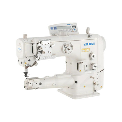  Juki LS-2342S Cylinder Bed Single Needle Unison Feed Direct-Drive Semi-Dry Lockstitch Industrial Sewing Machine Complete Unit with Table and Servo Motor 