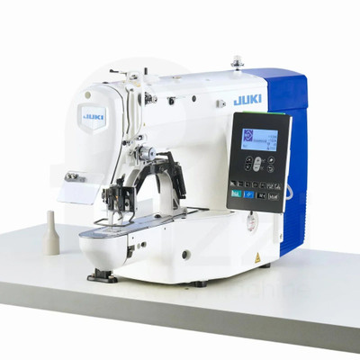 Juki LK-1900C-WS-000D Single Needle Computer Controlled Bartacking Machine Complete Unit with Table and Servo Motor
