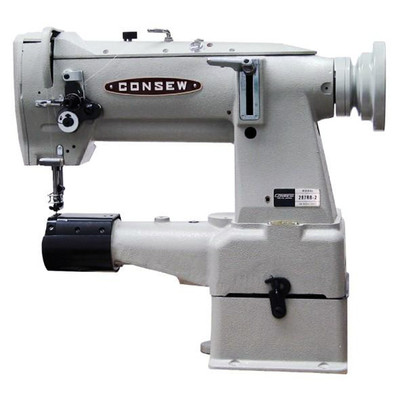 Seiko CW-8B-2 Cylinder Bed Single Needle Compound Walking Foot Industrial  Sewing Machine w/ Table & Servo Motor​