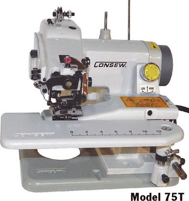 Consew 75T Portable Domestic Blindstitch Hemming Sewing Machine Consew 75T Portable Domestic Blindstitch Hemming Sewing Machine