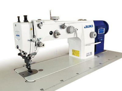 Juki JUKI DU-1481-7 Single Needle Fully Automatic Direct Drive Walking Foot Industrial Machine with Complete Tabling  Juki JUKI DU-1481-7 Single Needle Fully Automatic Direct Drive Walking Foot Industrial Machine with Complete Tabling