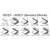  Consew 693EX/694EX/695EX Series High Speed 3, 4, or 5 Thread Elastic Fabric Overlock Machines with Table and Servo Motor 