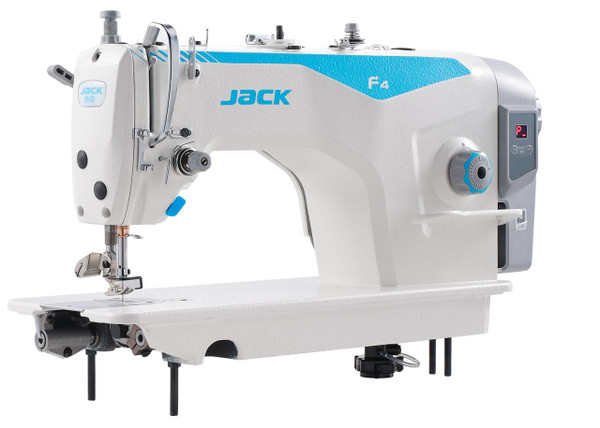 Jack JACK F4 Single Needle Direct Drive Lockstitch Industrial Sewing Machine Complete with Table and Stand 