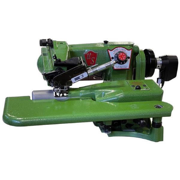 US Blindstitch US-Blindstitch 1118-7 Industrial Blindstitch Hem Stitch Single Thread Hemmer Machine with Clinton Trimmer Complete with Table and Servo-Motor 