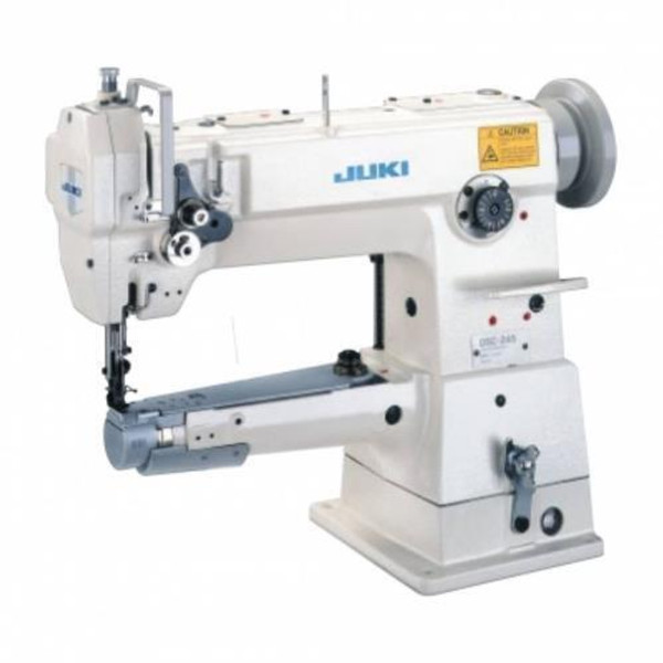Juki JUKI DSC-245U Single Needle Narrow Cylinder Bed Compound Walking Foot Industrial Sewing Machine with Table and Servo Motor​​ 