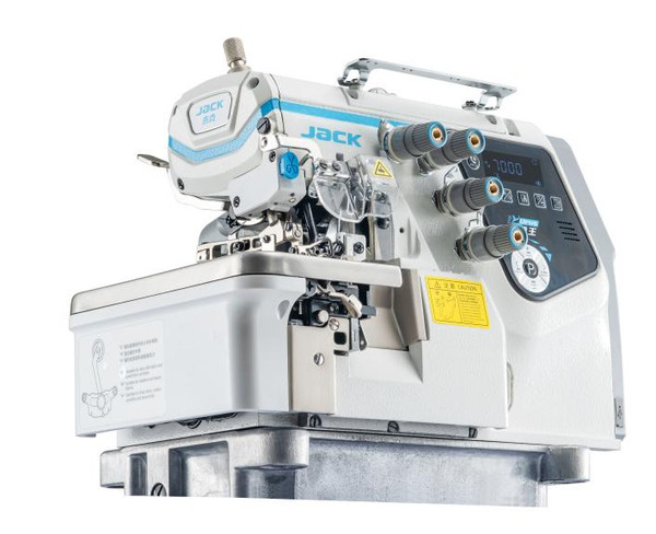  Jack C7-3-02/233 4 Thread Digital Overlock Fully Automatic Thickness Adjustment with Complete Tabling 