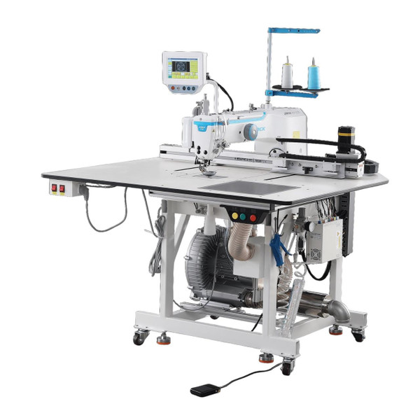  Jack M5 Fully Automatic 220mm x 100mm Programmable Pattern Tacker with Complete Tabling 