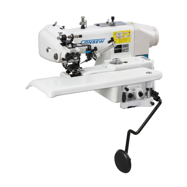  Consew CM101-7DD Single Thread Chainstitch Blindstitch Machine Direct Drive with Complete Tabling 
