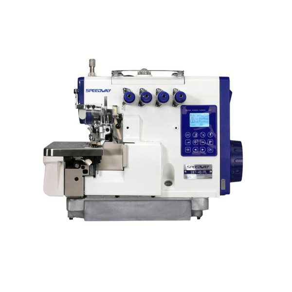  Speedway SW7-4D High Speed 4 Thread Smart Overlock Machine Complete Unit with Table and Stand 
