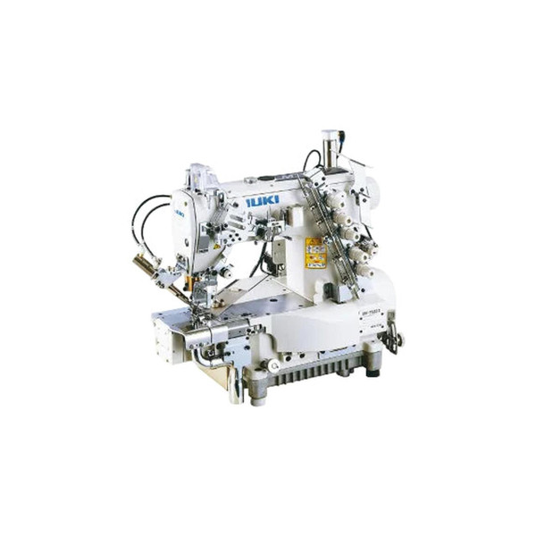  Juki MF-7923D-H24-E56/UT59/MC37 3-Needle Cylinder-Bed Coverstitch Industrial Sewing Machine Complete Unit with Table and Servo Motor 