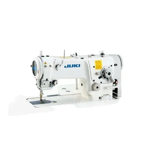  Juki LZ-2280AB Zig-Zag Single Needle High-Speed Lockstitch Sewing Machine Complete Unit with Table and Servo Motor 