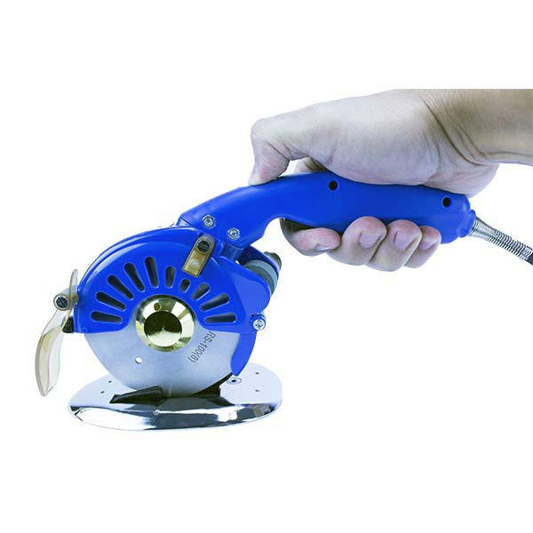  Jacksew V-100DD 5-Speed Octagonal Round Knife Cutting Machine with Built-in LED and Sharpener 