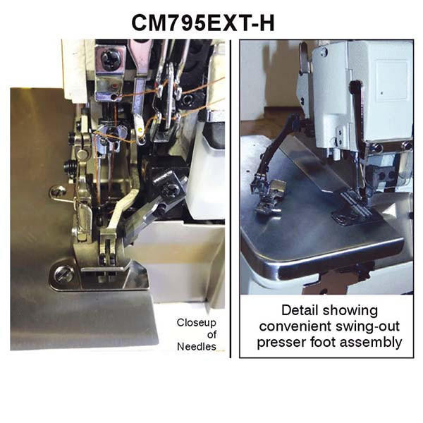 Consew CM793/4/5 Series High Speed 3, 4, or 5 Thread