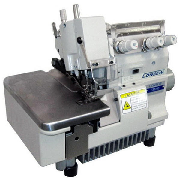  Consew CM793/4/5 Series High Speed 3, 4, or 5 Thread Overlock Machines with Table and Servo Motor 