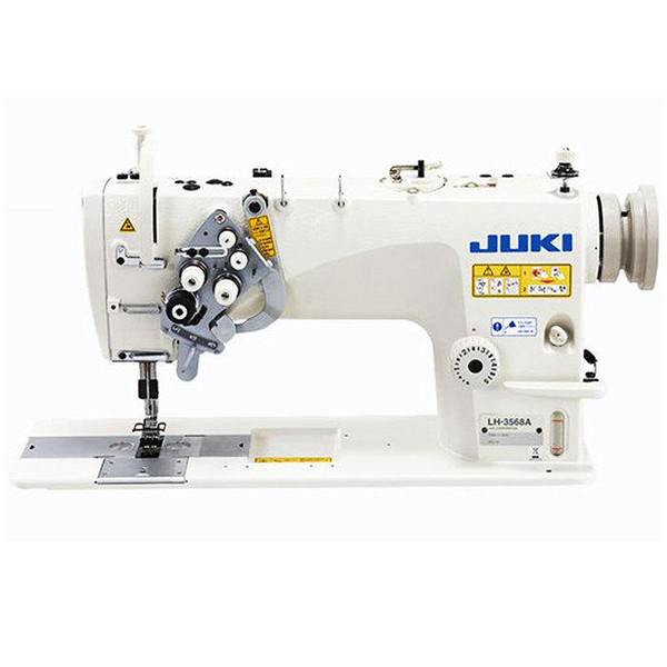 Juki JUKI LH-3568A Double Needle Semi-Dry-Head Organized Split Needle Bar Lockstitch Machine with Table and Servo Motor 