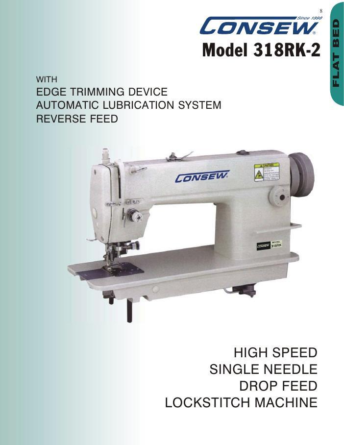 Consew 318RK-2 Series Brochure