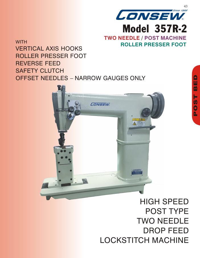 Consew 357R-2 Series Brochure