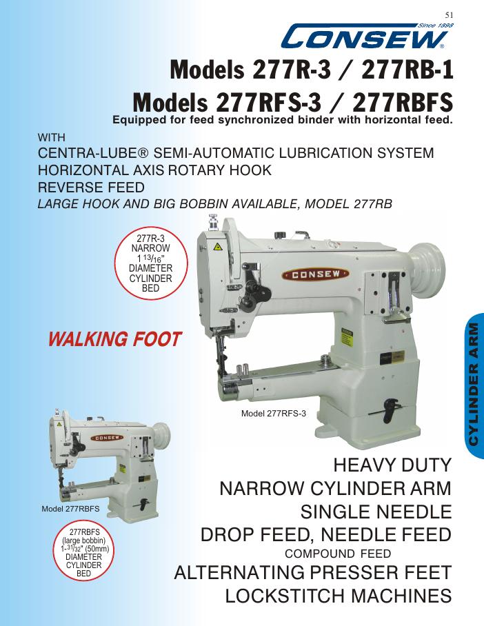 Consew 277R Series Brochure