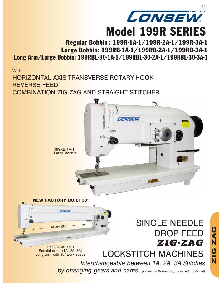 Consew 199R Series Brochure