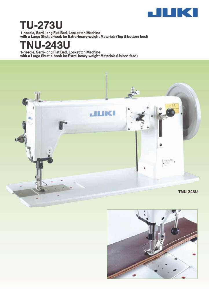 Juki LU1508N Walking Foot Needle Feed Machine