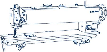 long arm relilable 5400sw dimensions sketch