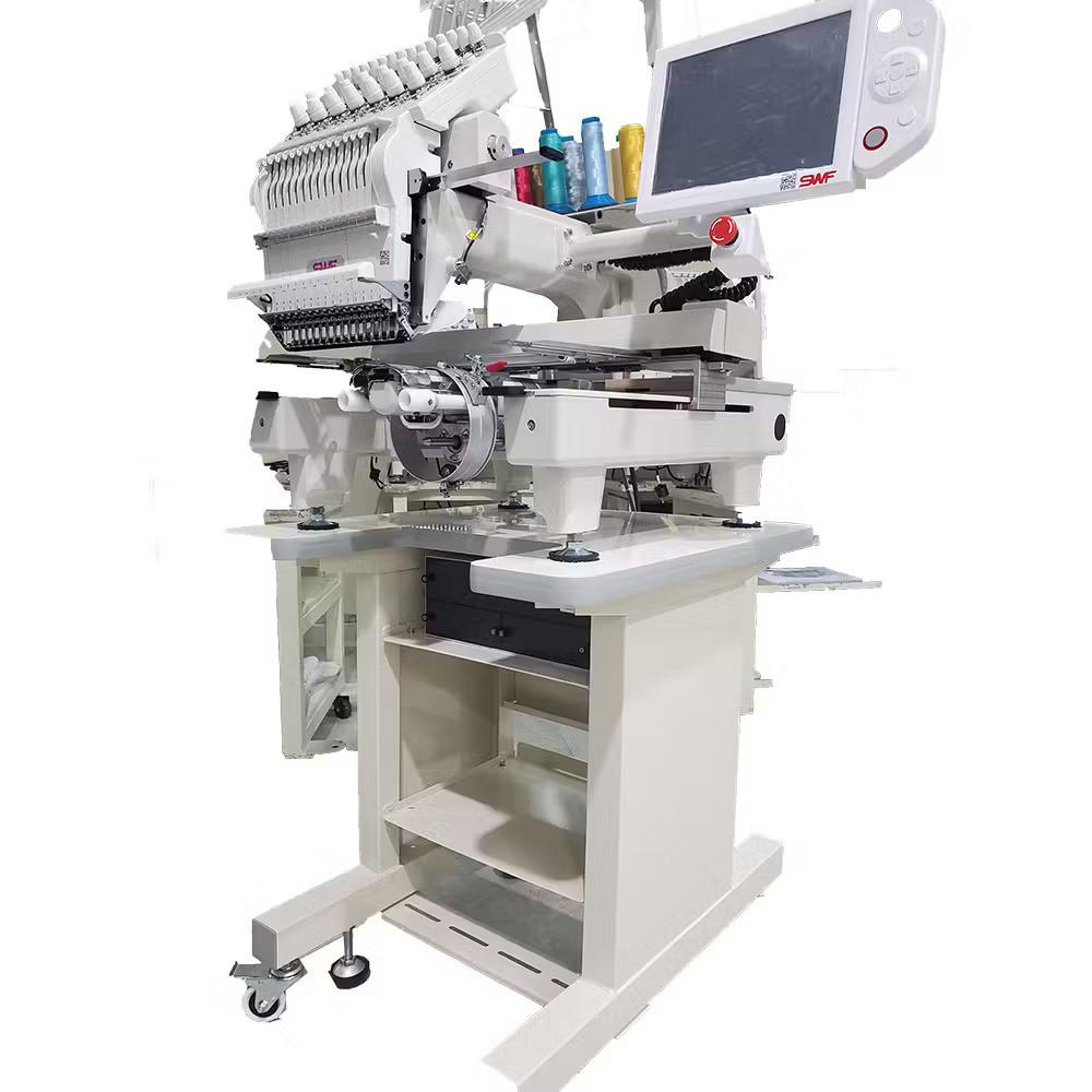 SWF MAS-15 Commercial Grade 15-Needle Embroidery Machine - Jacksew