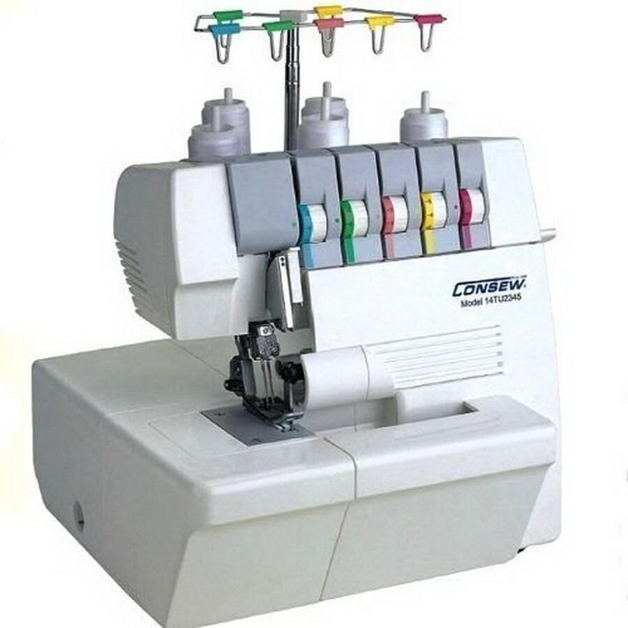 Consew 14TU2345 2/3/4/5 Thread Portable Coverlock Machine