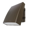 LED FULL-CUTOFF WALL PACK 30-50 WATTS 3000K 4000K & 5000K - The LEDWPCA series is a contemporary, commercial-grade area luminaire. It features a heavy-duty, spring-loaded hinge, which provides the flexibility of focusing light near the mounting surface or projecting light forward. With a die cast aluminum housing and a polycarbonate lens, the LEDWPCA series will stand up to many years of punishing environmental conditions. High-efficacy, long-life LEDs provide both energy and maintenance cost savings compared to traditional, HID area lights.

▪ Available in 3000k (warm white), 4000k (neutral white) and 5000k (cool white) color temperatures.*
▪ Long-life LEDs provide 69,000 hours of operation with at least 70% of initial lumen output (L70).**
▪ LEDWPCA30W delivers 3,181 lumens and 114 lumens per watt (LPW) at both 3000k & 4000k, and 3,298 lumens and 120 LPW at 5000k.*
▪ LEDWPCA50W delivers 5,099 lumens and 103 lumens per watt (LPW) at both 3000k & 4000k, and 5,287 lumens and 108 LPW at 5000k.*
▪ Heavy-duty, spring-loaded hinge provides the flexibility of focusing light near the mounting surface or projecting light forward.
▪ Universal 100-277 AC voltage (50-60Hz) is standard.
▪ Watertight, compression-type electrical connectors prevent moisture intrusion.
▪ Power factor > 0.90.
▪ Total harmonic distortion < 20%.
▪ Color rendering index > 80.
▪ Die cast aluminum housing with durable, dark bronze, powder coat paint.
▪ Durable, UV-resistant polycarbonate lens.
▪ Removable, threaded plugs for side attachment of ½” rigid electrical conduit, or for button photocells.
▪ Easy installation in new construction or retrofit.