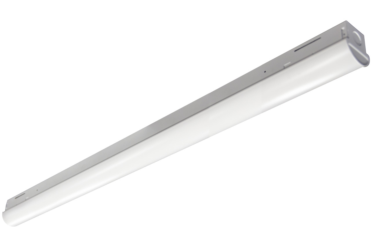 The BLCSLEDSS series is a group of 2’, 3’, 4’, and 8’ slim strip lights, which are designed as direct replacements for fluorescent strips. The BLCSLEDSS series is designed to deliver general ambient lighting in a variety of indoor settings, including schools, offices, hospitals and stores, and is the perfect choice for both new construction and retrofits. This high-efficacy luminaire provides long-life and uniform illumination, as well as standard 0-10vdc dimming capability.

▪ Available in 3500k (warm/neutral white), 4000k (neutral white) and 5000k (cool white) color temperatures.*
▪ Long-life LEDs provide 122,000 hours of operation with at least 70% of initial lumen output (L70).**
▪ BLCSLEDSS-2FT provides 2,582 luminaire lumens (132 lumens per watt, LPW) at 3500k; 2,592 luminaire lumens (133 LPW) at 4000k; and 2,613 luminaire lumens (134 LPW) at 5000k.*
▪ BLCSLEDSS-3FT provides 3,138 luminaire lumens (127 LPW) at 3500k; 3,154 luminaire lumens (129 LPW) at 4000k; and 3,186 luminaire lumens (131 LPW) at 5000k.*
▪ BLCSLEDSS-4FT provides 4,278 luminaire lumens (128 LPW) at 3500k; 4,313 luminaire lumens (129 LPW) at 4000k; and 4,382 luminaire lumens (131 LPW) at 5000k.*
▪ BLCSLEDSS-8FT provides 8,129 luminaire lumens (131 LPW) at 3500k; 8,131 luminaire lumens (132 LPW) at 4000k; and 8,135 luminaire lumens (132 LPW) at 5000k.*
▪ Uniform illumination with no visible LED pixelation.
▪ Universal 120-277 50-60Hz.
▪ 0-10vdc dimming capability is standard.
▪ Power factor > 0.90.
▪ Total harmonic distortion < 20%.
▪ Color rendering index > 80.
▪ Steel housing and acrylic lens.
▪ Easy installation in new construction or retrofit.