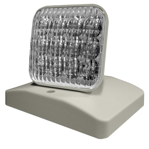 Long lasting, efficient, ultra bright white LED lamp heads.
1.0 watt (8 LEDs x 0.125 watt) per head.
High performance chrome-plated metalized reflector and plastic lens for optimal light distribution.
Adjustable LED lamp heads provide optimal center-to-center spacing.
Optional high lumen heads are 1.5 watts (12 LEDs x 0.125 watt per head) and provide increased center-to-center spacing.
Powered from low voltage power source with low voltage wiring (not provided).
Universal mounting adapter plate included. Mounts to single-gang switch box.