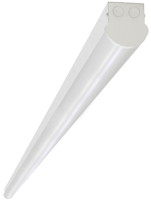 The BLCSLED series is a group of 2’, 3', 4’, and 8’ covered strip lights, which are designed as direct replacements for fluorescent strips. The BLCSLED series is designed to deliver general ambient lighting in a variety of indoor settings, including schools, offices, hospitals and stores, and is the perfect choice for both new construction and retrofits. This high-efficacy luminaire provides long-life and uniform illumination, as well as standard 0-10vdc dimming capability.
▪ Available in 3500k (warm/neutral white), 4000k (neutral white) and 5000k (cool white) color temperatures.*
▪ Long-life LEDs provide 122,000 hours of operation with at least 70% of initial lumen output (L70).**
▪ BLCSLED2FT provides 2,348 luminaire lumens (117 lumens per watt, LPW) at 3500k; 2,600 luminaire lumens (130 LPW) at 4000k; and 2,432 luminaire lumens (122 LPW) at 5000k.*
▪ BLCSLED3FT provides 3,129 luminaire lumens (125 LPW) at 3500k; 3,250 luminaire lumens (130 LPW) at 4000k; and 3,334 luminaire lumens (133 LPW) at 5000k.*
▪ BLCSLED4FT provides 3,811 luminaire lumens (119 LPW) at 3500k; 4,224 luminaire lumens (132 LPW) at 4000k; and 4,256 luminaire lumens (133 LPW) at 5000k.*
▪ BLCSLED8FT provides 8,450 luminaire lumens (130 LPW) at 3500k; 8,580 luminaire lumens (132 LPW) at 4000k; and 8,645 luminaire lumens (133 LPW) at 5000k.*
▪ Uniform illumination with no visible LED pixelation.
▪ Universal 120-277 AC voltage (50-60Hz) is standard.
▪ 0-10vdc dimming capability is standard.
▪ Power factor > 0.90.
▪ Total harmonic distortion < 20%.
▪ Color rendering index > 80.
▪ Steel housing and PMMA lens.
▪ Easy installation in new construction or retrofit.