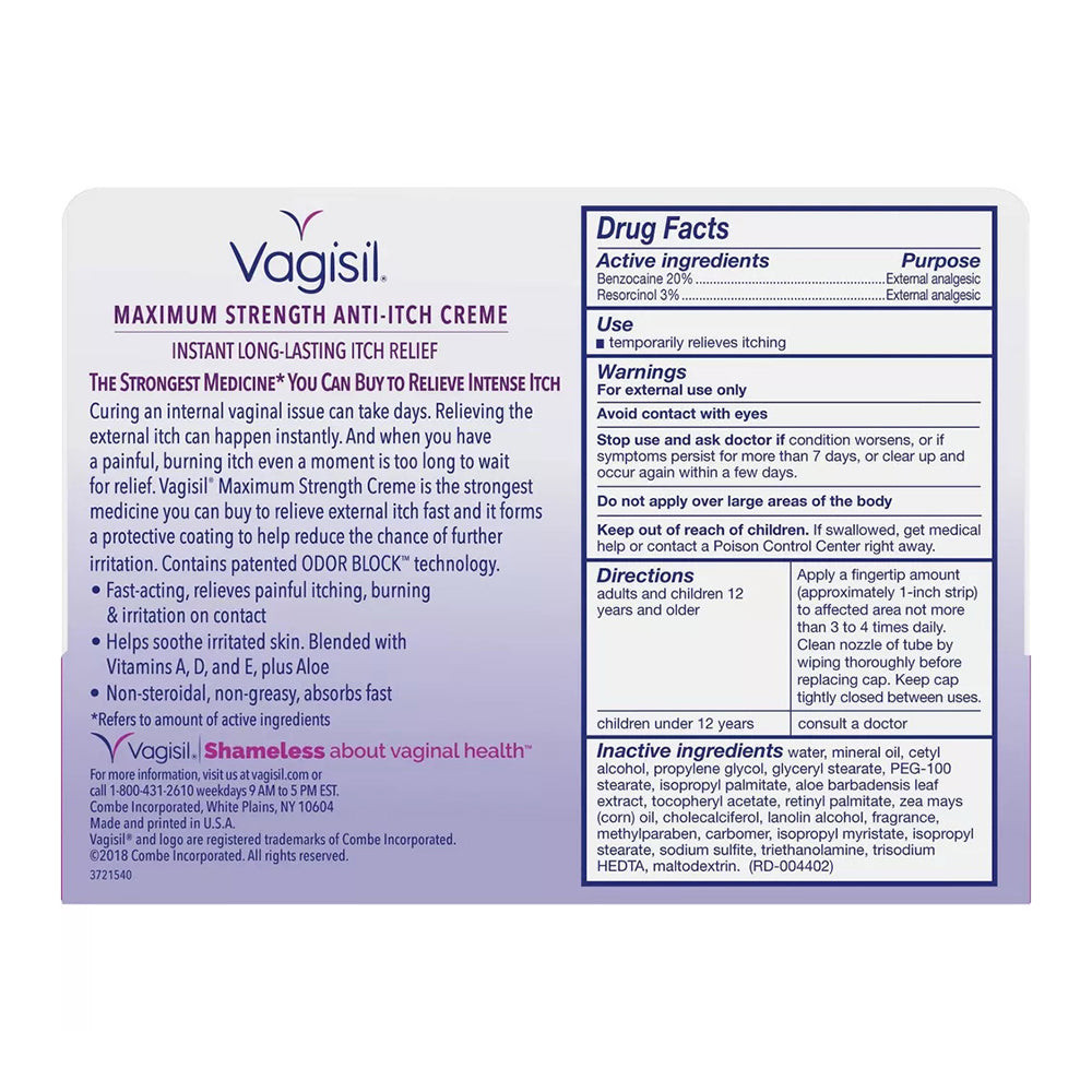 Vagisil Anti-Itch Creme - Thumbnail 5