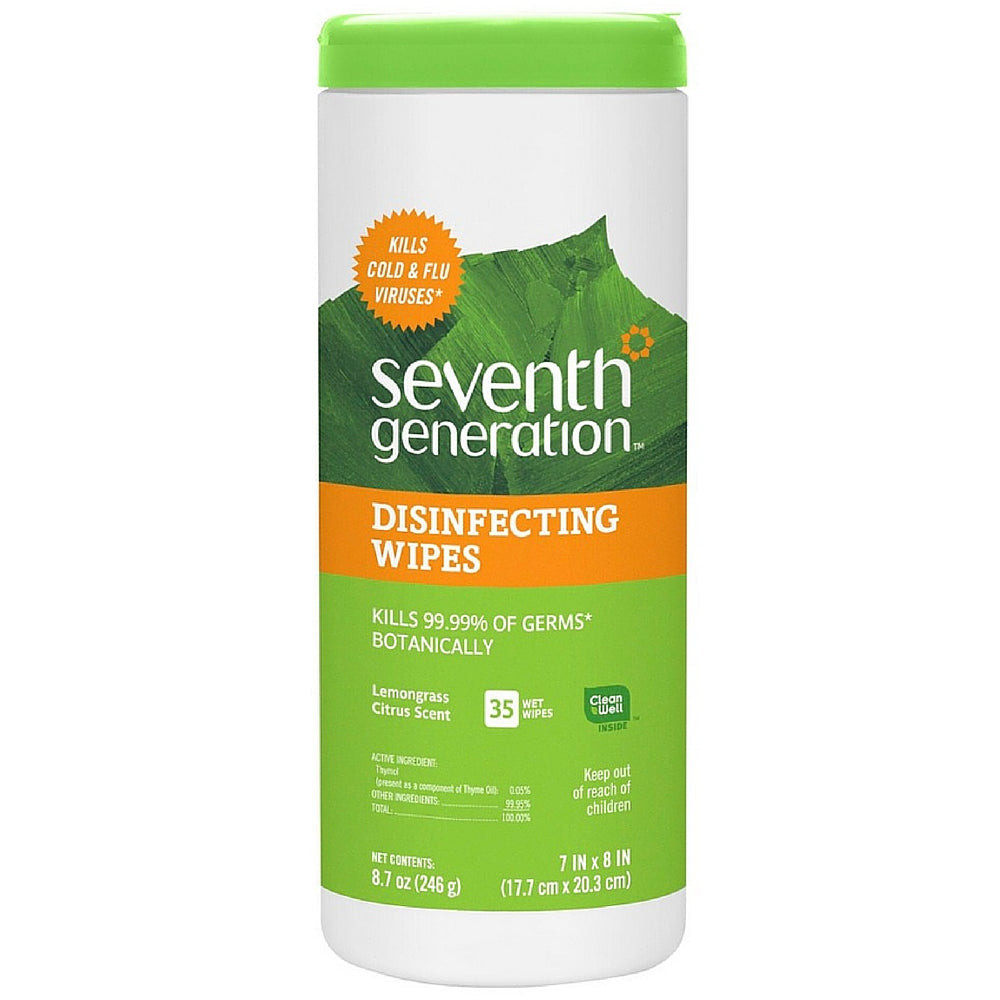 Seventh Generation Disinfecting Multi-Surface Wipes - 35 Ea - Thumbnail 2