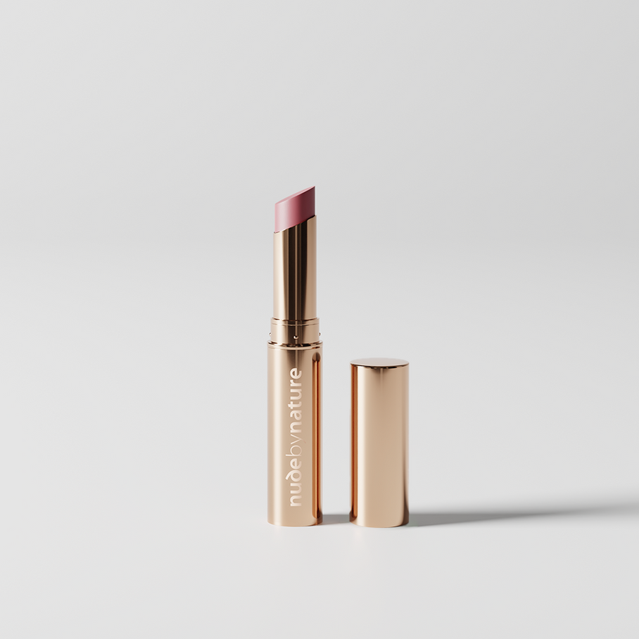 nude by nature Creamy Matte Lipstick 05 Riberry - 1 Ct