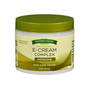 Nature'S Truth Professional E-Cream Complex Moisturizing Skin Care Cream, 4 Oz