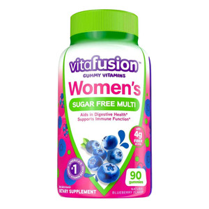 Vitafusion Women’S Sugar Free Daily Multivitamin Supplement, Adult Gummy Vitamin For Energy, Bone & Immune Support*, 90 Count