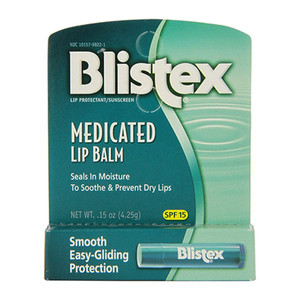 Blistex Medicated Lip Balm, Regular Spf 15, 1 Ea