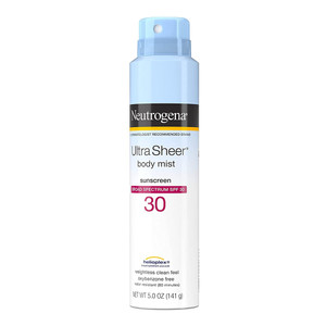 Neutrogena Ultra Sheer Lightweight Sunscreen Spray, Spf 30 - 5 Oz