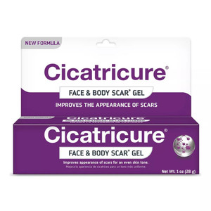 Cicatricure Face & Body Scar Gel, 1 Ounce