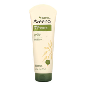 Aveeno Daily Moisturizing Lotion, Fragrance Free - 8 Oz