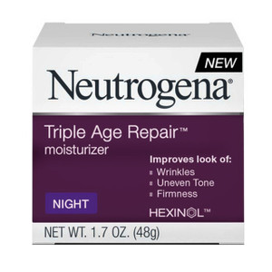 Neutrogena Triple Age Repair Night Moisturizer, 1.7 Oz