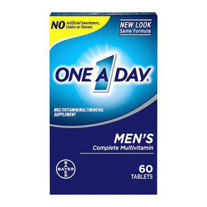 One A Day Men'S Complete Multivitamin Tablets - 60 Ct